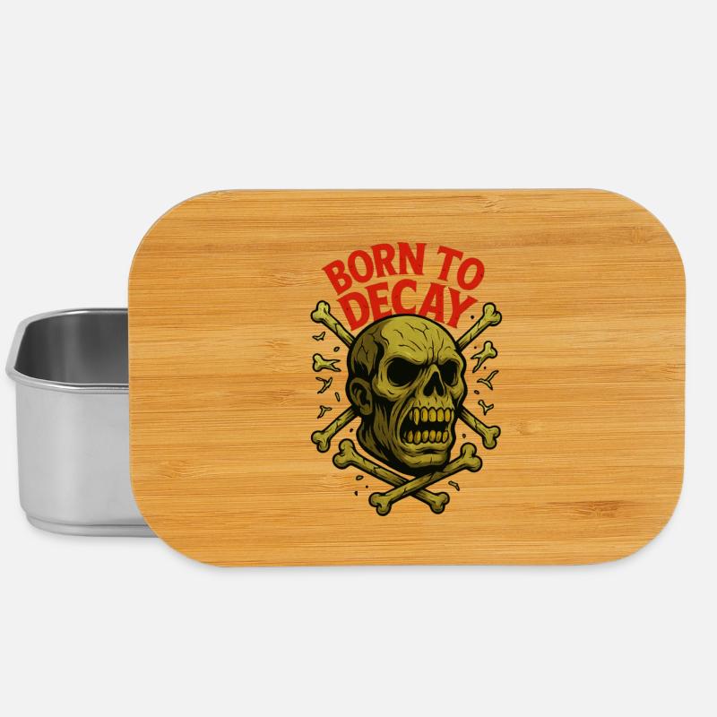 Born to Decay - Lunch Box - silver