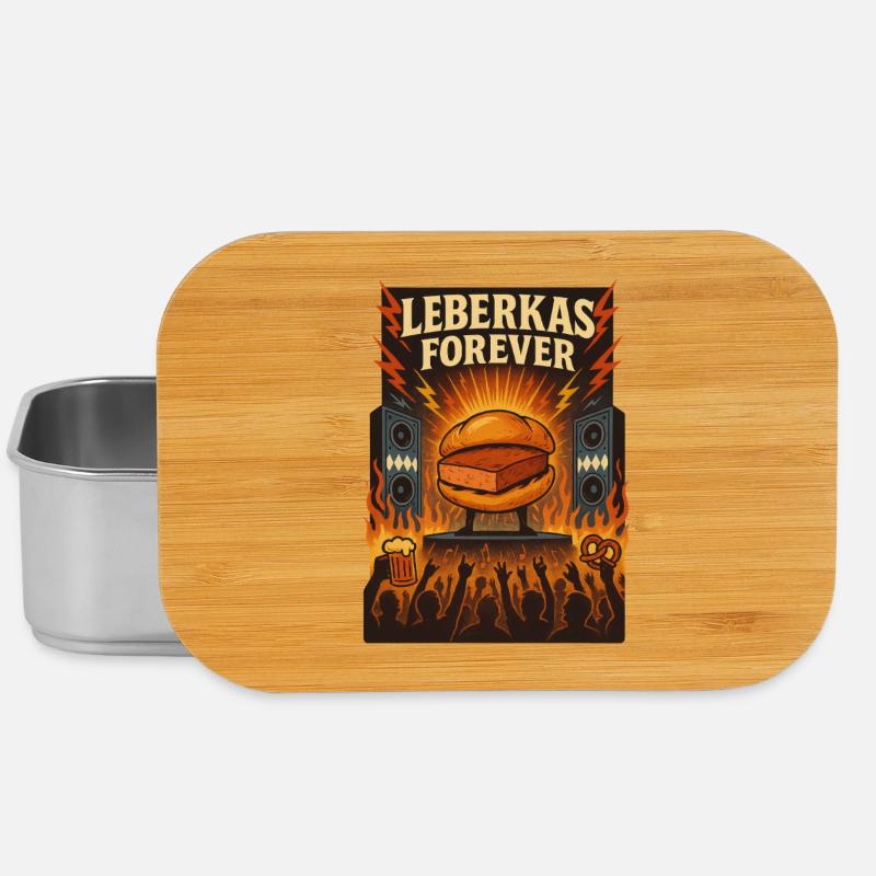 Leberkas Forever - Lunch Box - Silber