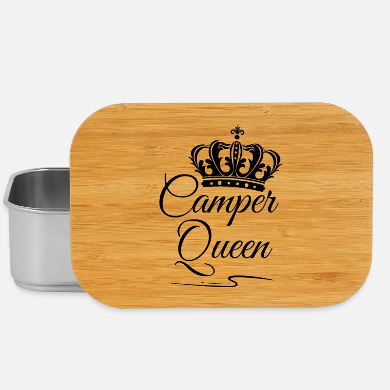 Camper Queen - Lunch Box - Silber