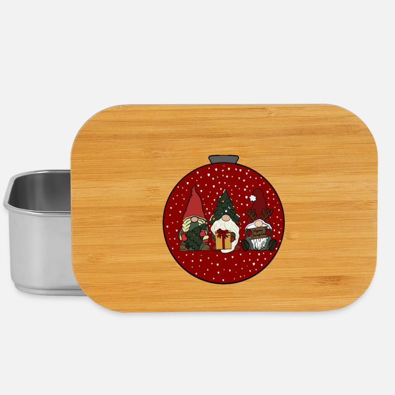 Weihnachtskugel  - Lunch Box - Silber