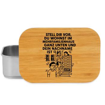 Mehrfamilienhaus Lustig Licht - Lunch Box - Silber - Vorne