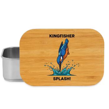 Kingfisher Splash Kingfisher River - Lunch Box - Silber - Vorne