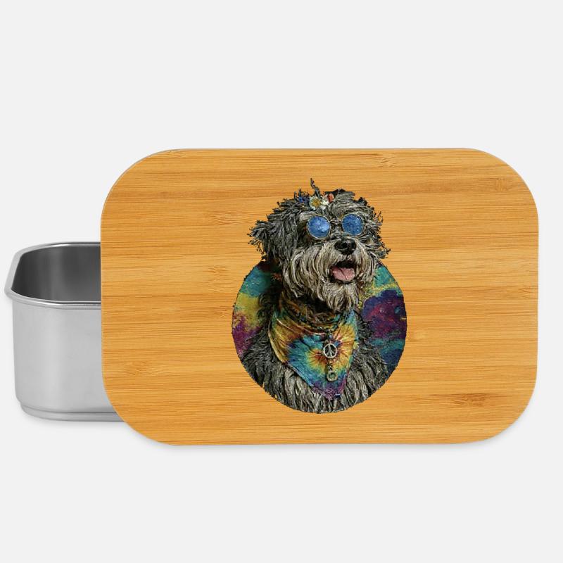 Hippie Dog - Boîte à goûter - argent