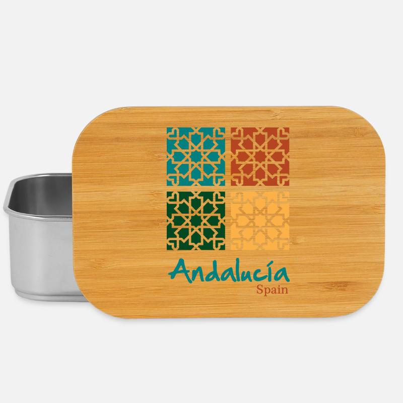 Andalusian Tiles 5 - Boîte à goûter - argent