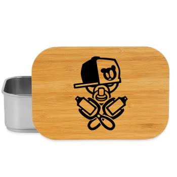 baby graffiti - Lunch Box - silver - Front