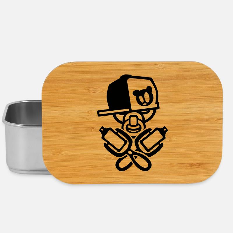 baby graffiti - Lunch Box - Silber