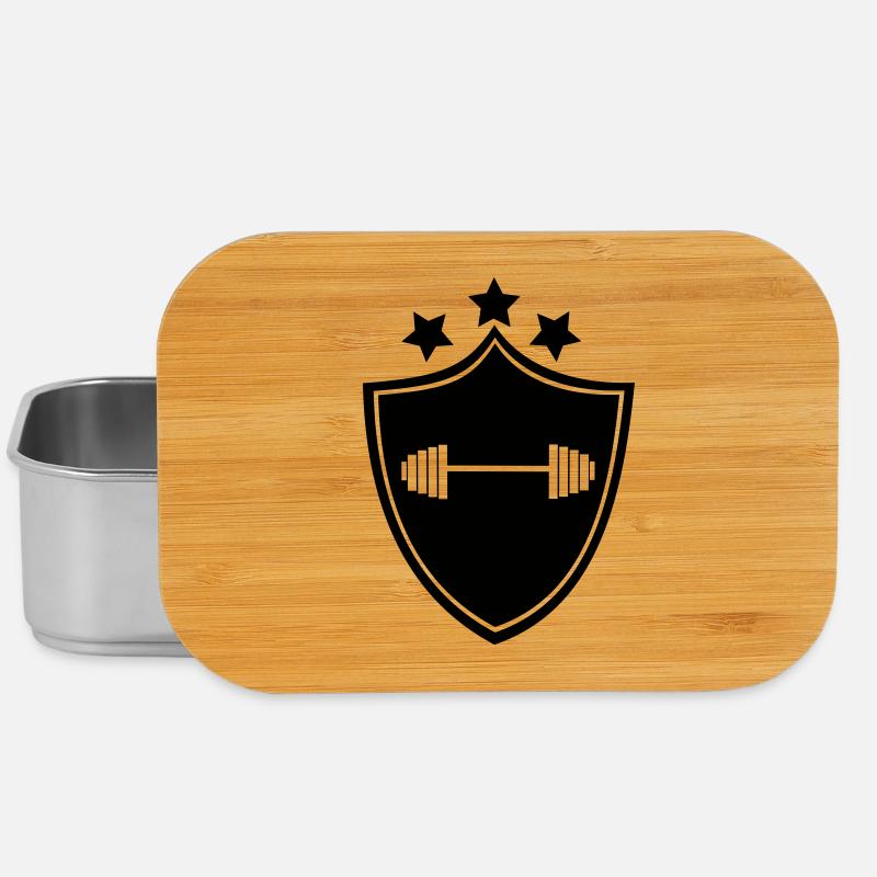Fintess - Lunch Box - Silber