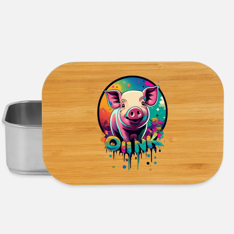 Oiink - Lunch Box - Silber