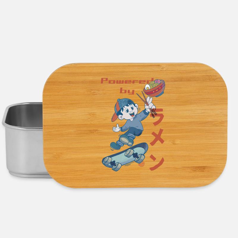 Powered by Ramen - Lunch Box - Silber