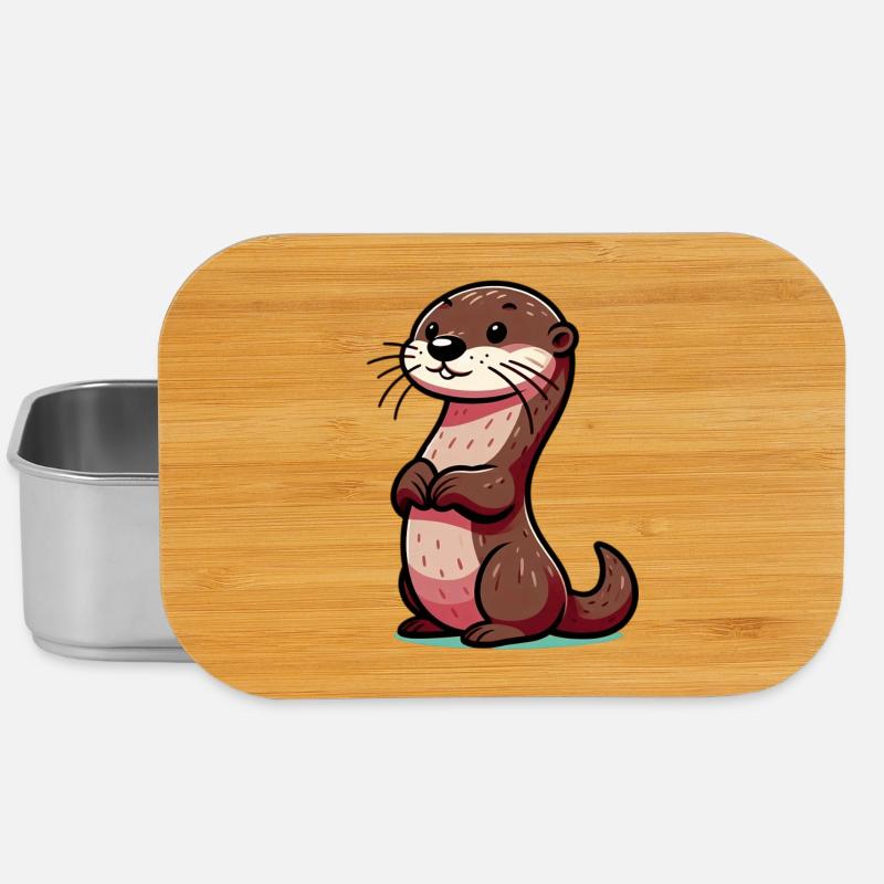 Otter - Lunch Box - Silber