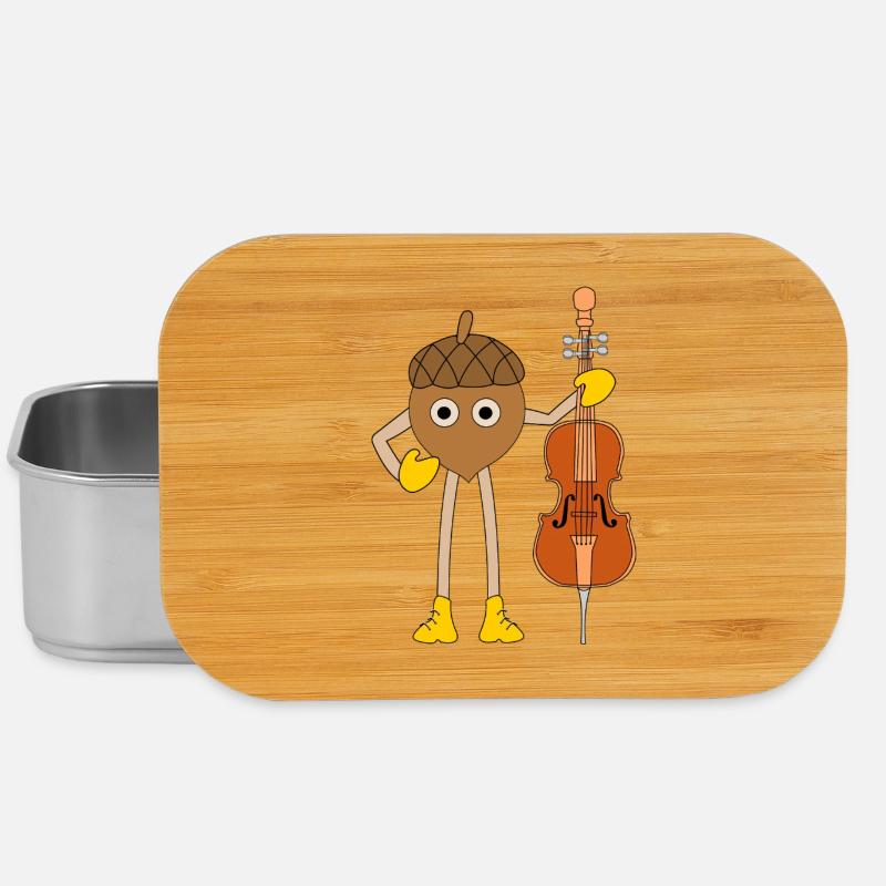 Cello Nut - Lunch Box - silver