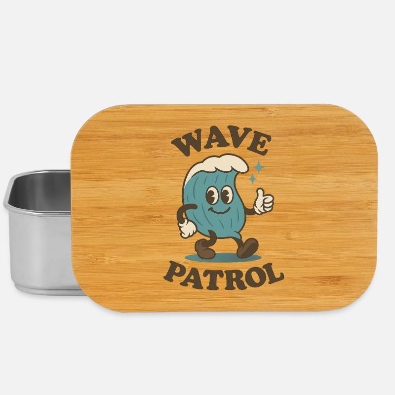 Wave Patrol - Lunch Box - silver