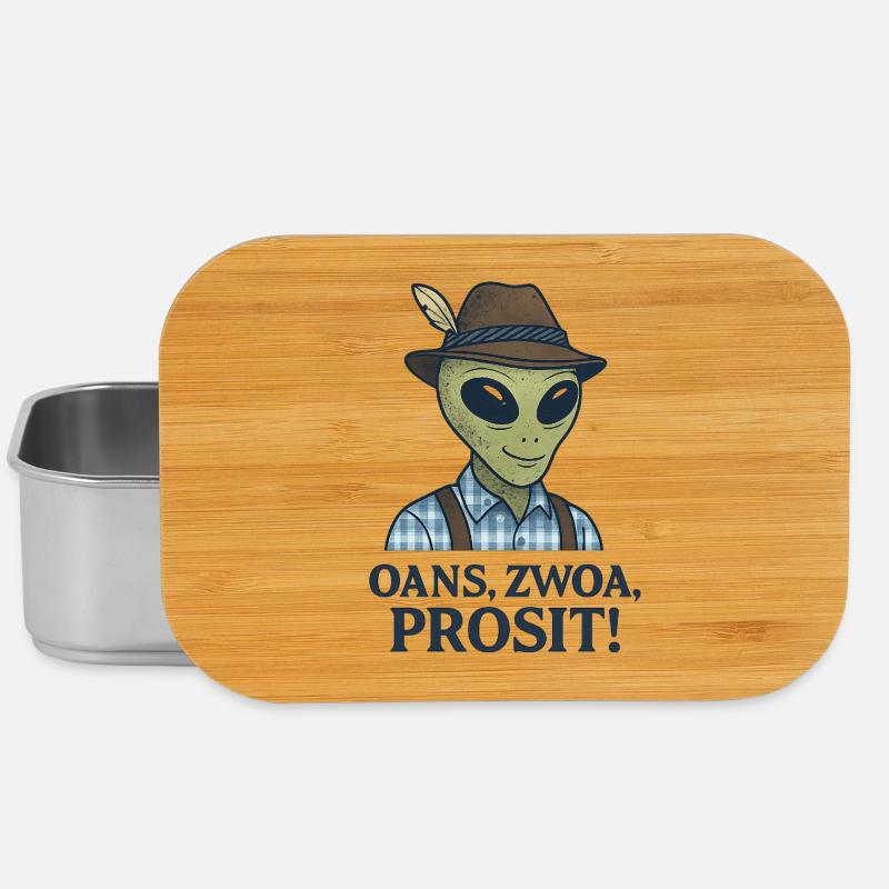 Alien - Lunch Box - Silber
