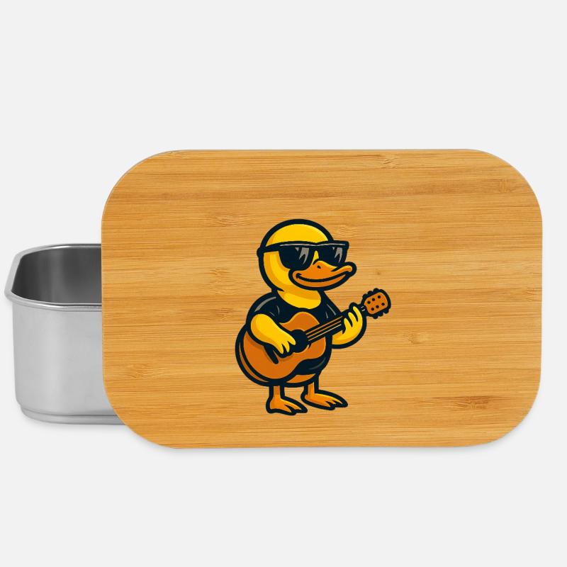 Gitarrendukkey - Lunch Box - Silber