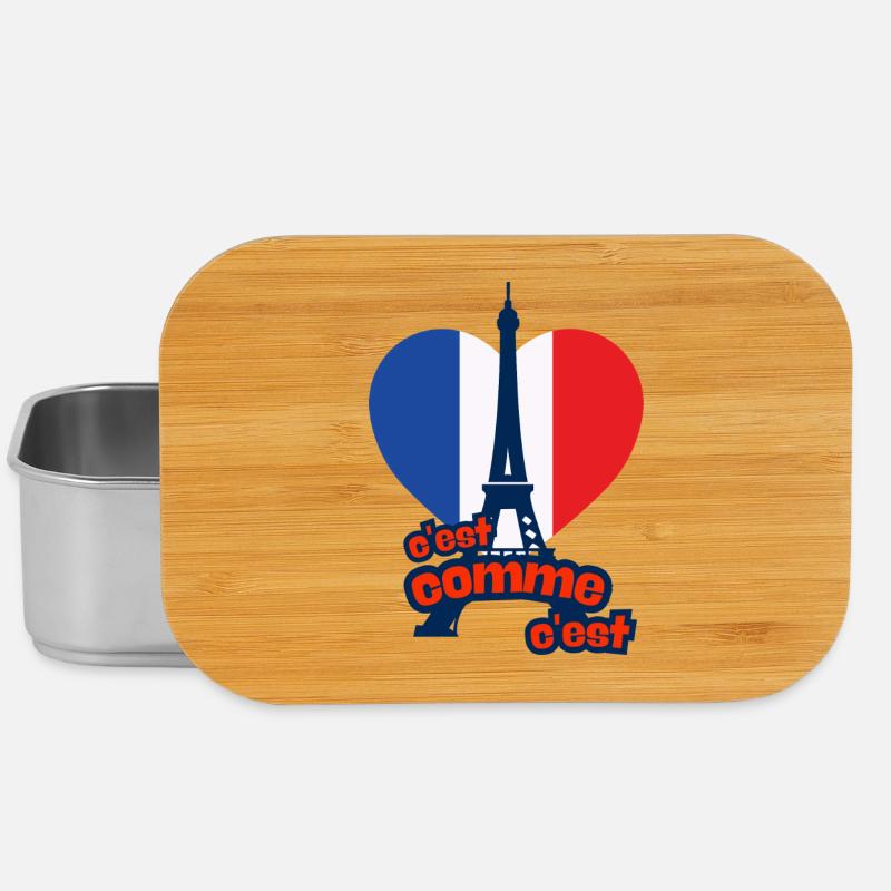 c'est as c'est – Frankreich - Lunch Box - Silber