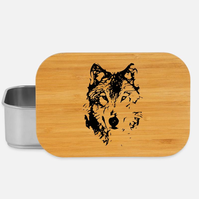 WOLF_03 - Lunch Box - Silber