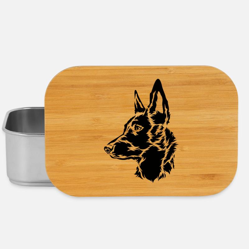 Berger Malinois Holland Herder - Boîte à goûter - argent
