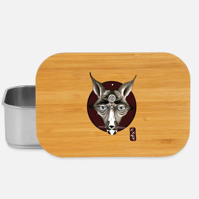 Mystischer Kojote - Lunch Box - Silber