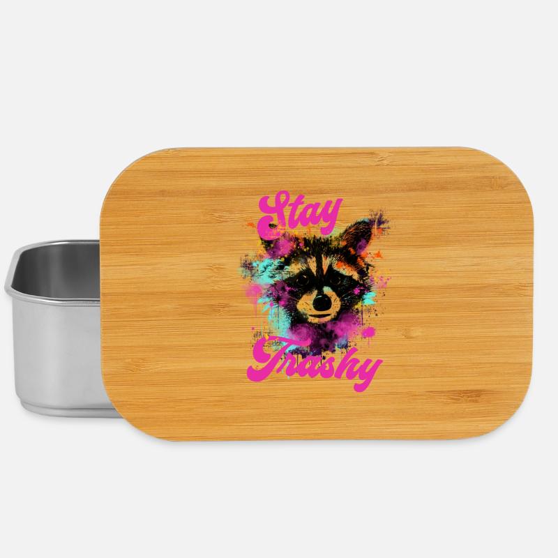 Stay Trashy - Lunch Box - Silber