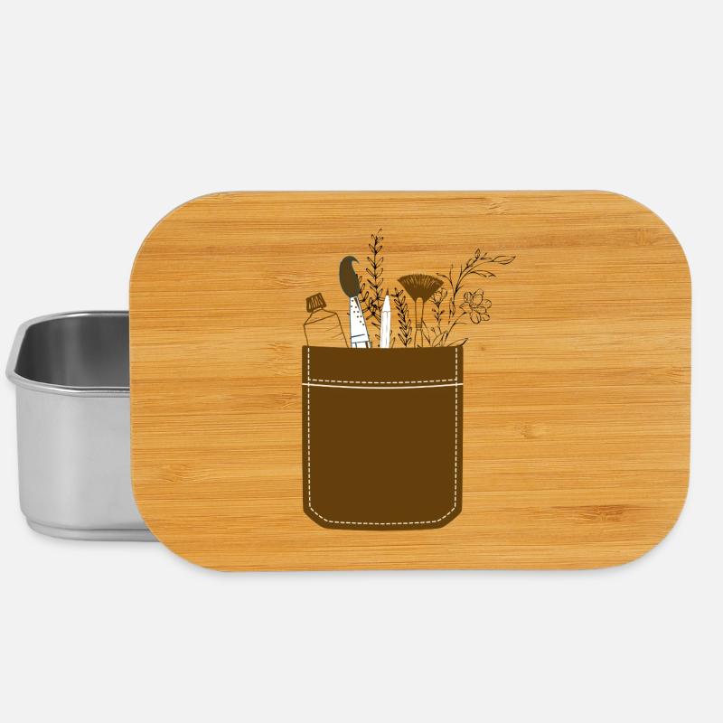 PocketArt - Lunch Box - Silber