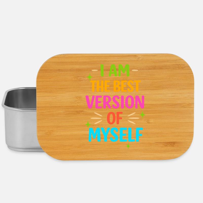 Self-Confidence Empowerment Graphic Tee - Lunch Box - silver