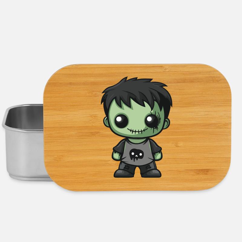 Zombie Comic - Lunch Box - Silber
