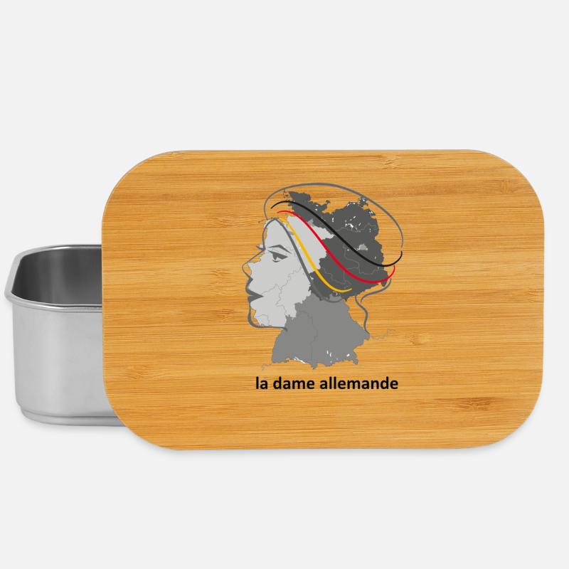La Dame Allemande Design - Boîte à goûter - argent