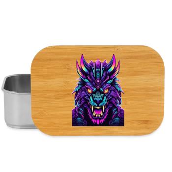 Neon Wolfsgeist - Lunch Box - Silber - Vorne