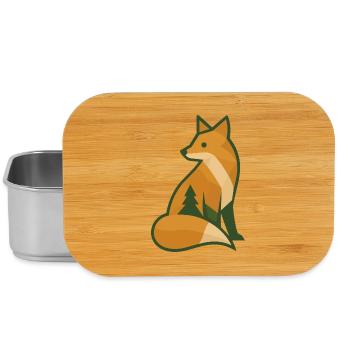 Waldfuchs - Lunch Box - Silber - Vorne