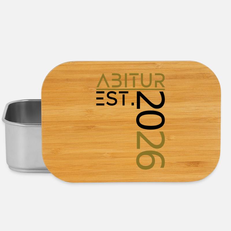 Abitur 2026 - Lunch Box - Silber