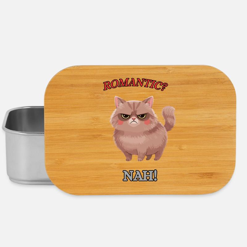 The Zero Buck Cat - Lunch Box - silver