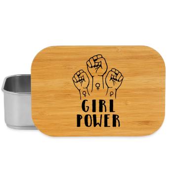 girl power - Lunch Box - silver - Front