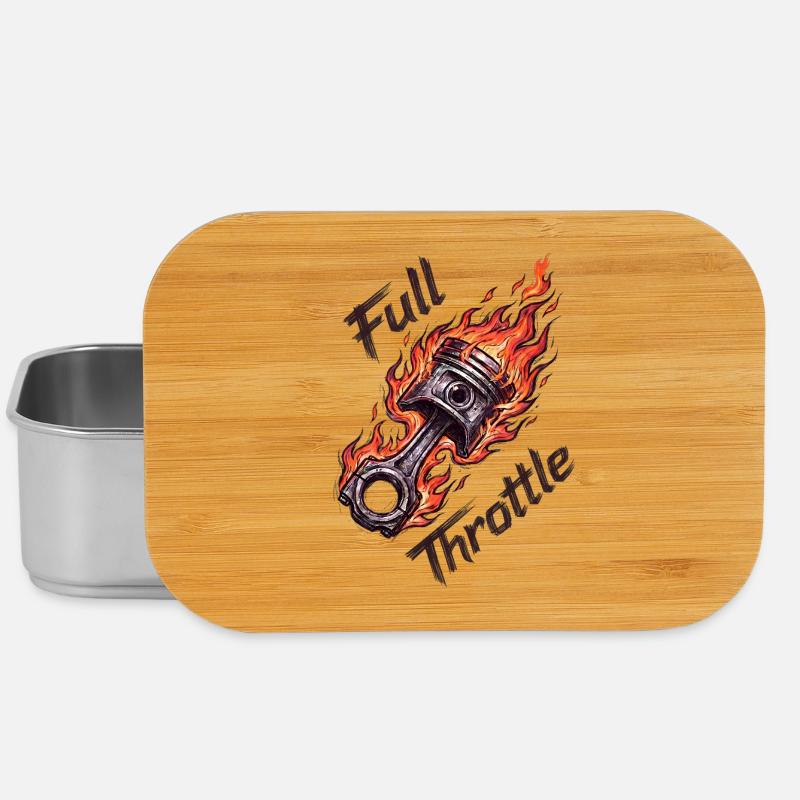 Full Throttle Piston - Lunch Box - silver