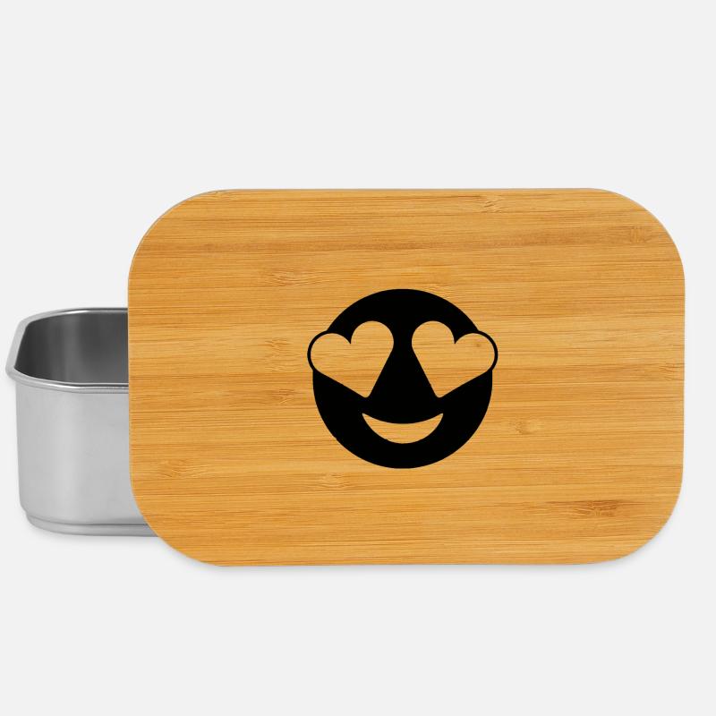 LOVE  - Lunch Box - Silber