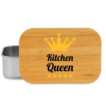 Kitchen Queen - Lunch Box - Silber - Vorne