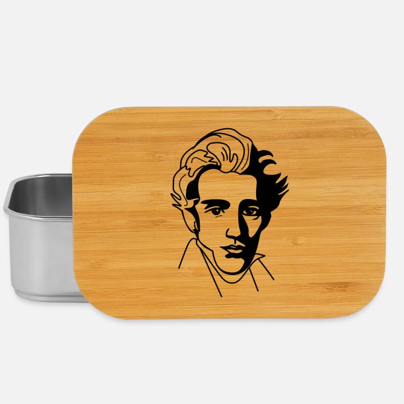 Soren Kierkegaard - Lunch Box - Silber