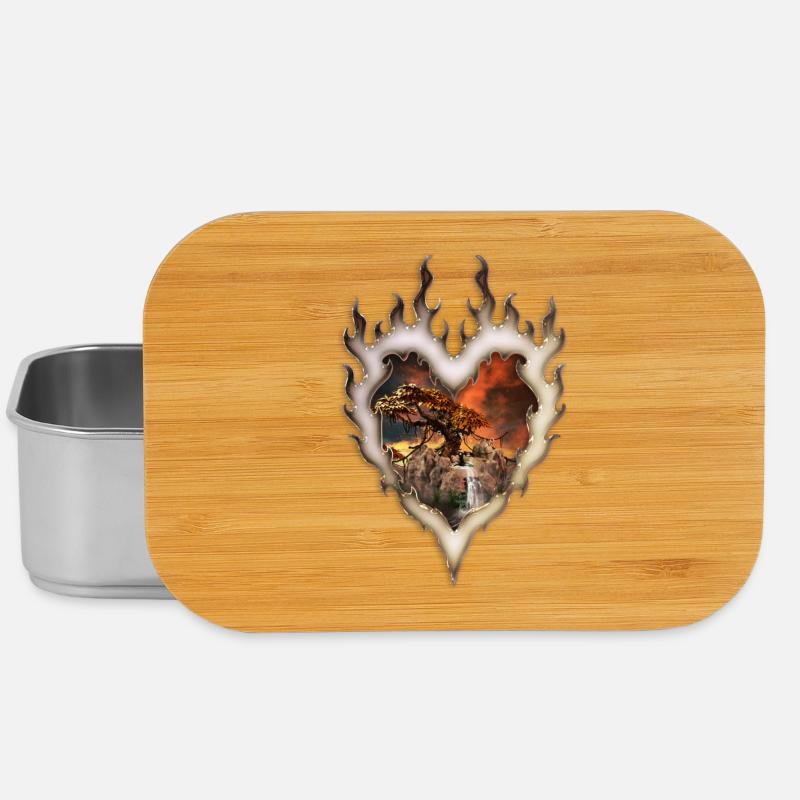 Der alte Baum - Lunch Box - Silber