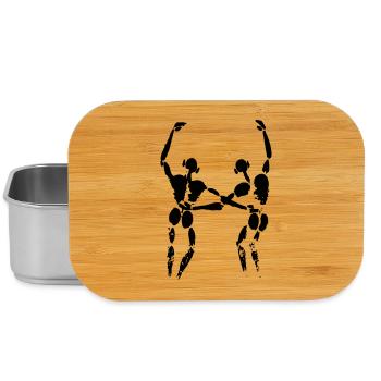 Freunde - Lunch Box - Silber - Vorne