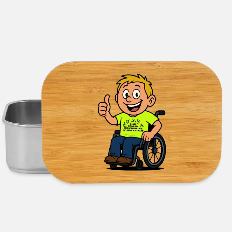 Starr weiter und ich mache einen Rollstuhltrick # - Lunch Box - Silber