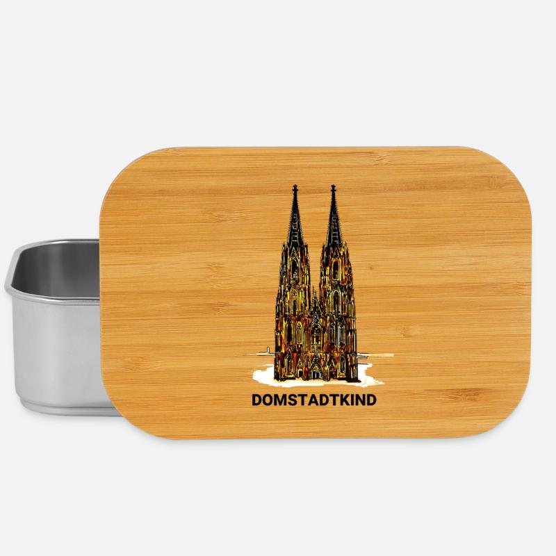 Kölner Dom - Domstadtkind - Lunch Box - Silber
