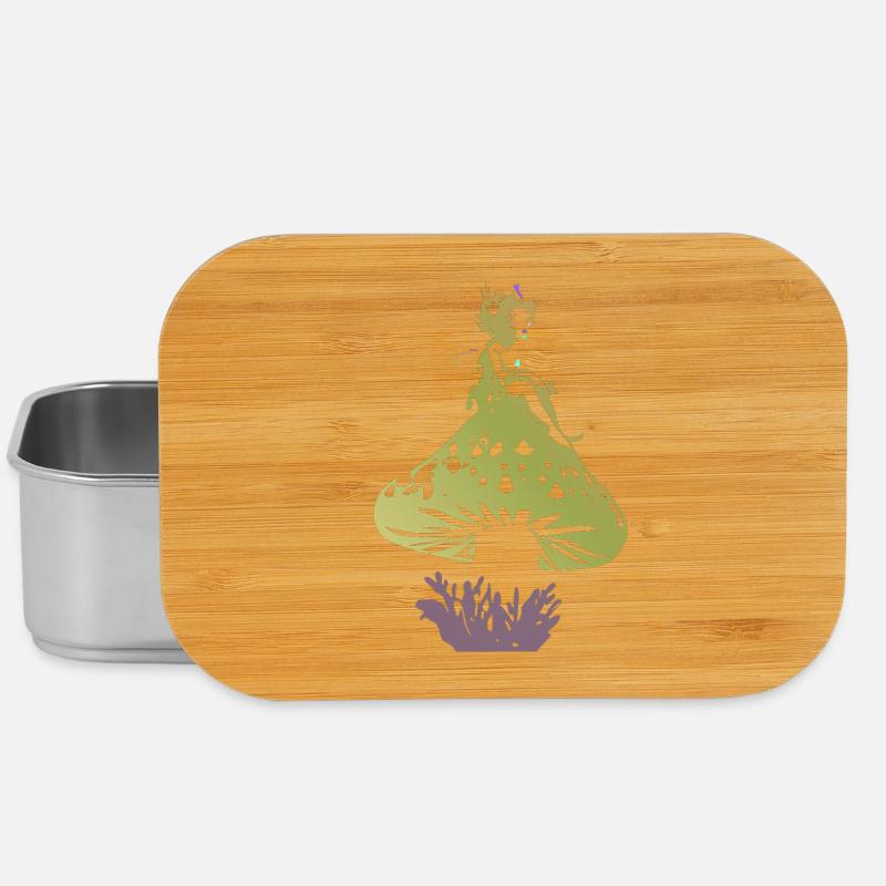 Fantasy mushroom - Lunch Box - silver
