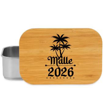 Malle 2026 - Lunch Box - silver - Front