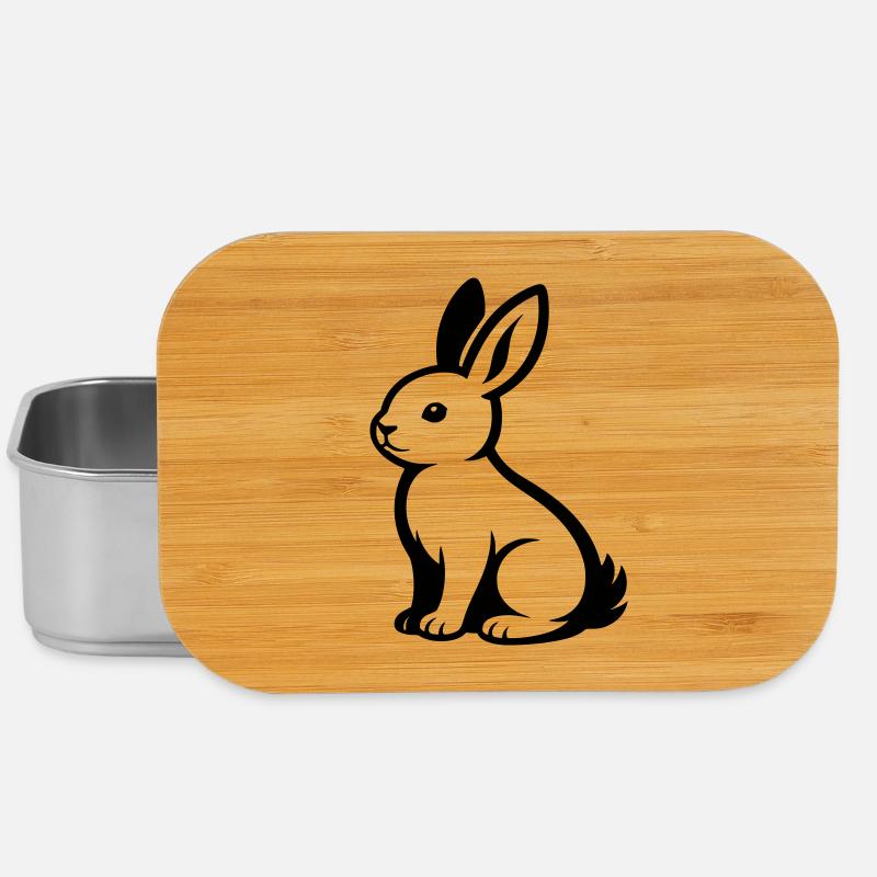 Hare - Lunch Box - silver