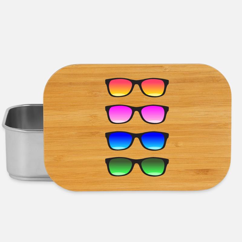 Sunglasses - Lunch Box - silver