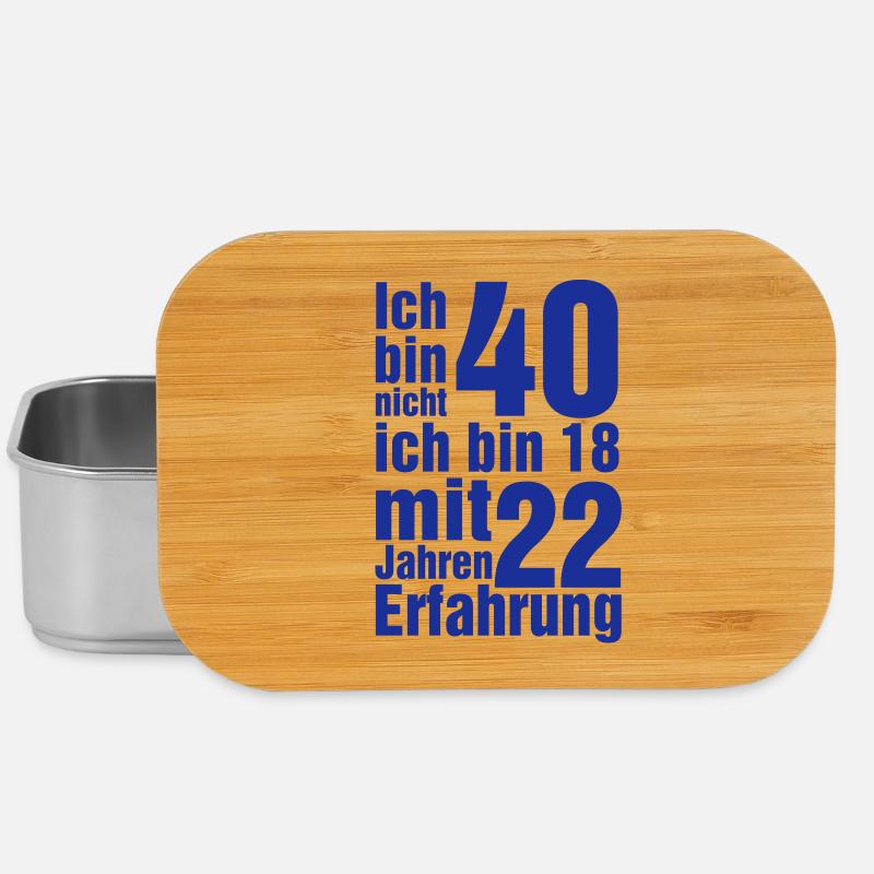 22 ans d'expérience - Boîte à goûter - argent