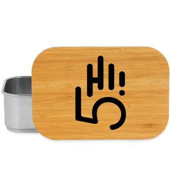 HI5 hi five - Lunch Box - Silber - Vorne