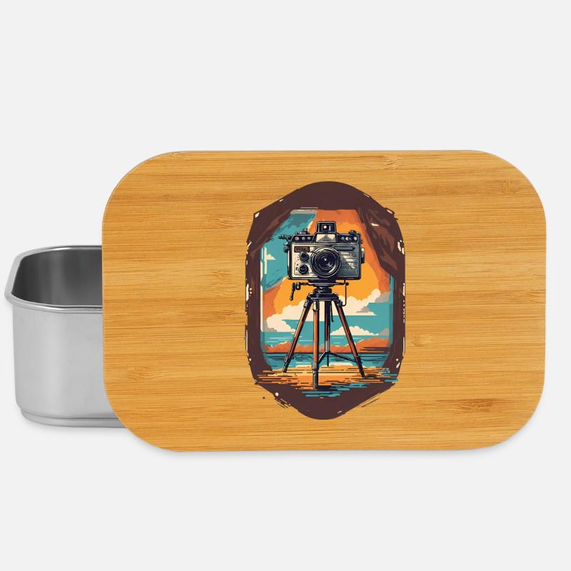 Fotokamera - Lunch Box - Silber