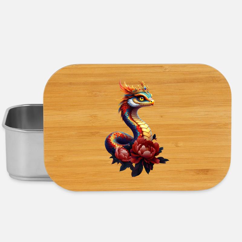 Echte Sternenschlange des Universums. - Lunch Box - Silber