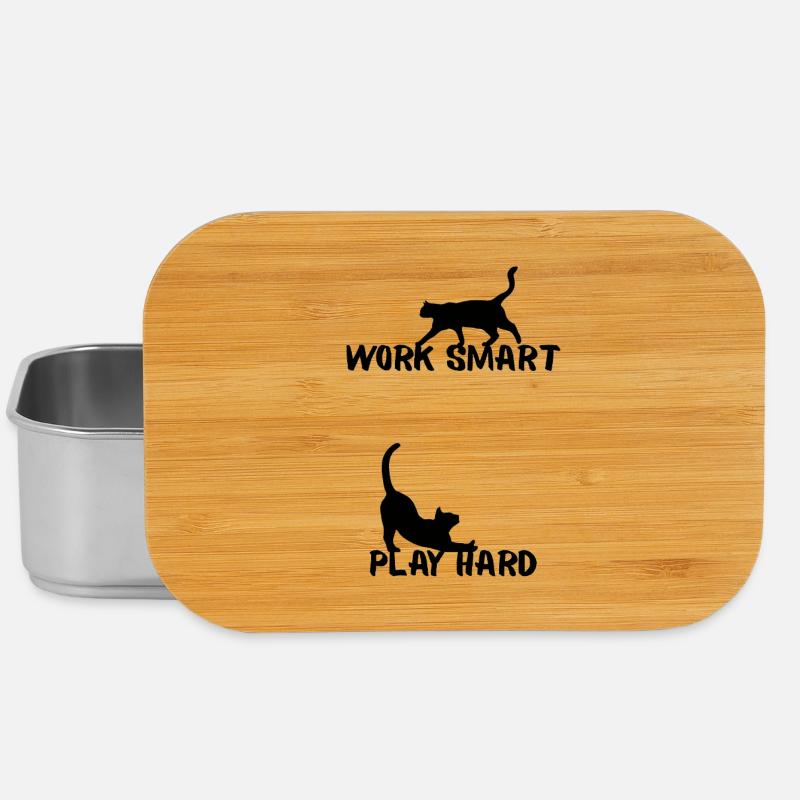 Work smart - Lunch Box - silver