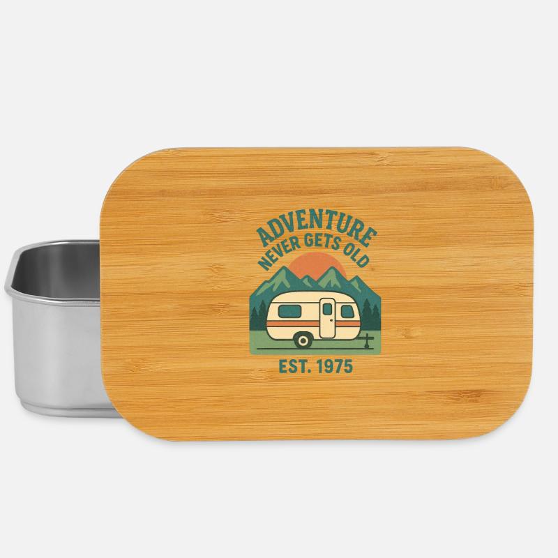 adventure - Lunch Box - silver